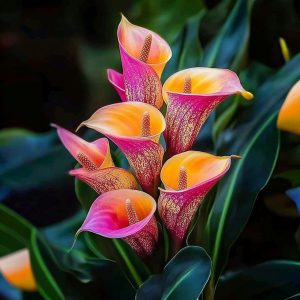 Калла Оникс купить по цене от 450р. в интернет-магазине «Посадика» с доставкой почтой в в Гвардейске и по всей России – [изображение №1].